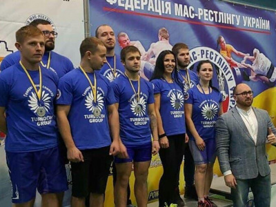 The 3rd Team Cup of Ukraine in mas-wrestling was held in Melitopol