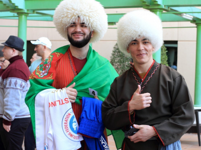 Mas-wrestling brought athletes from 42 countries from all over the world in Saudi Arabia