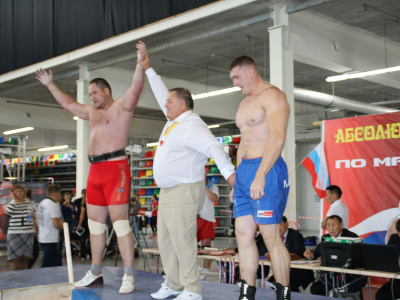 Russian national mas-wrestling team is ready to compete at the Arnold Classic. Photo