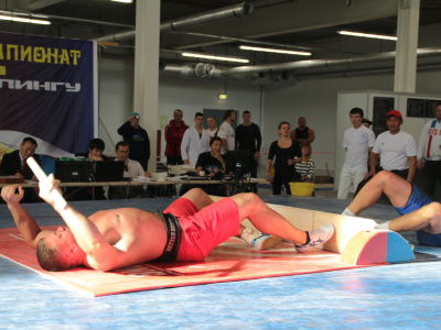 Russian national mas-wrestling team is ready to compete at the Arnold Classic. Photo