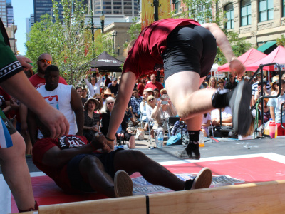 The North American Mas-Wrestling Championship took place this year in Canada