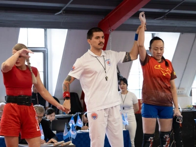 The III World Mas-Wrestling Championship among veterans in Moscow made history