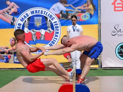 Mas-Wrestling was presented in Novaya Kakhovka (Ukraine)