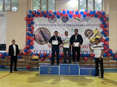 Чемпионат и Первенство Узбекистана по мас-рестлингу состоялись в Самарканде