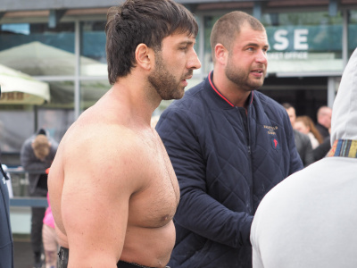 Viktor Kolibabchuk and Anniina Vaaranmaa are the European mas-wrestling absolute champions in 2019