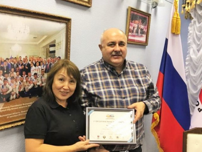 Russian Mas-wrestlers Team has won the TAFISA award for Best Master Class