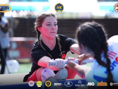 The winners of the first day of the World Championship in Mongolia