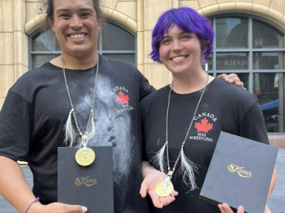 100% success of Calgary Mas-wrestling Tournament