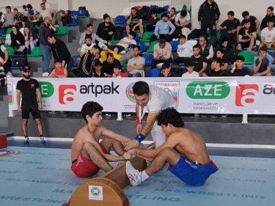 В Азербайджане успешно проведены Чемпионат и Первенство страны по мас-рестлингу x