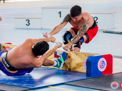 The 1st Mas Wrestling Championship of Chile was held in Santiago, San Berardo District 