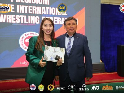 President Alexander Akimov held an expanded meeting of the Presidium of the International Mas-wrestling Federation in Arkhangai